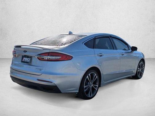 Silver/Gray 2019 Ford Fusion Titanium