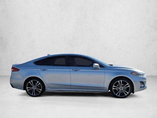 Silver/Gray 2019 Ford Fusion Titanium