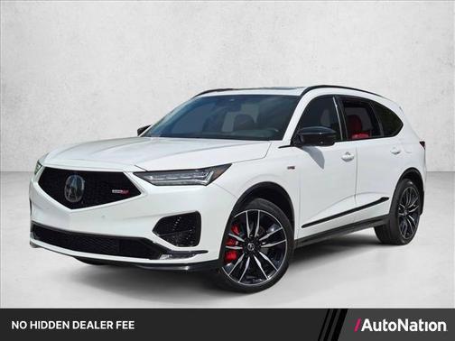 Platinum White Pearl 2024 Acura MDX Type S Advance Package