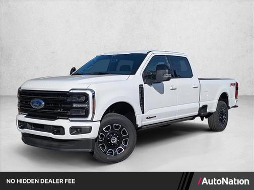 Star White Metallic Tri-Coat 2025 Ford F-250 Platinum
