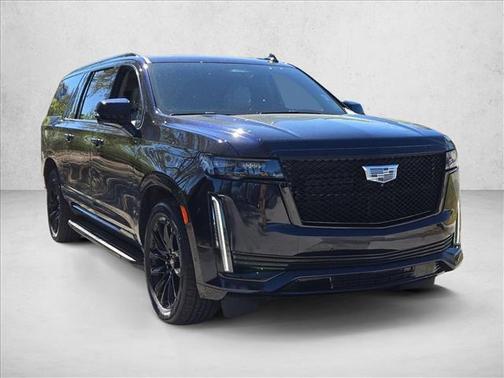 Dark Moon Blue Metallic 2023 Cadillac Escalade ESV Sport Platinum