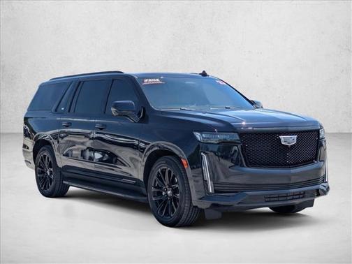 Dark Moon Blue Metallic 2023 Cadillac Escalade ESV Sport Platinum