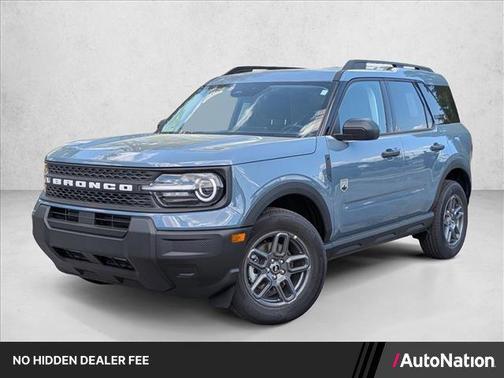 Azure Gray Metallic Tri-Coat 2026 Ford Bronco Sport Big Bend