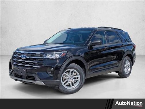 Agate Black Metallic 2026 Ford Explorer Active