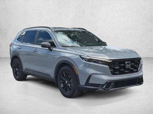 Urban Gray Pearl 2024 Honda CR-V Hybrid Sport FWD