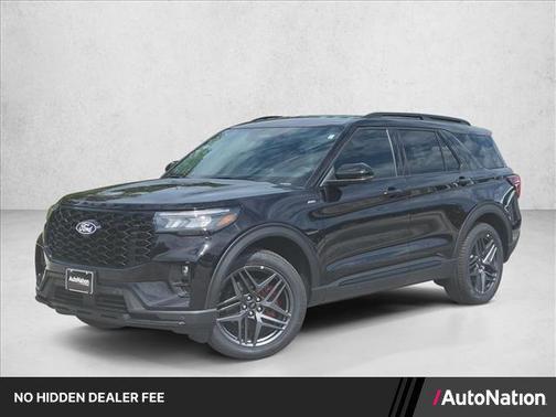 Agate Black Metallic 2027 Ford Explorer ST-Line
