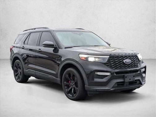Agate Black Metallic 2020 Ford Explorer ST