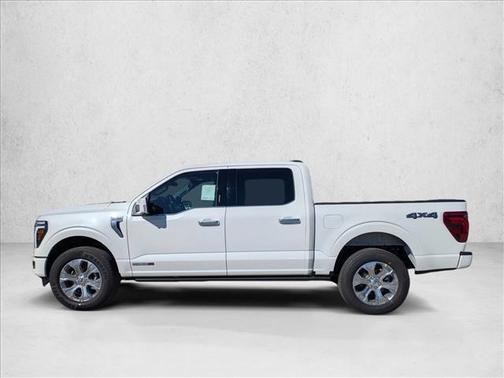 Star White Metallic Tri-Coat 2026 Ford F-150 Platinum