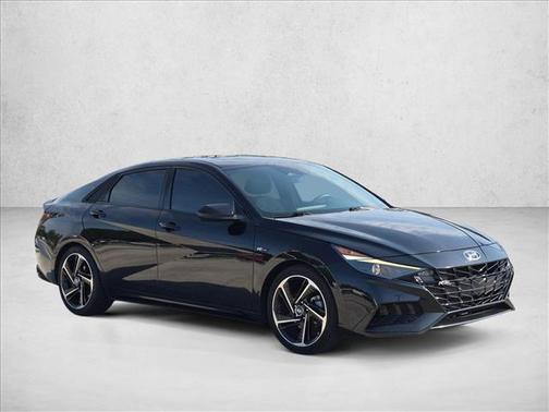 Phantom Black 2021 Hyundai ELANTRA N Line