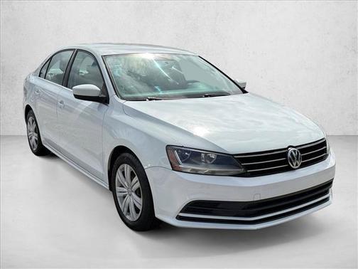 White Silver Metallic 2017 Volkswagen Jetta 1.4T S