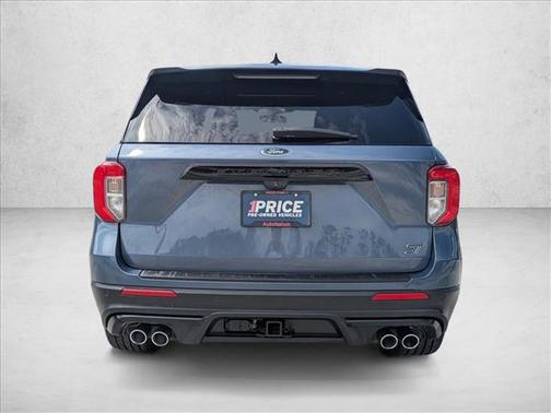 Infinite Blue Metallic Tinted Clearcoat 2021 Ford Explorer ST