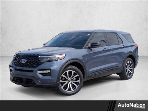 Infinite Blue Metallic Tinted Clearcoat 2021 Ford Explorer ST