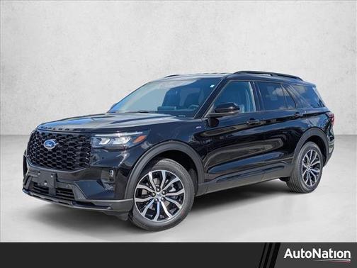 Agate Black Metallic 2026 Ford Explorer ST-Line