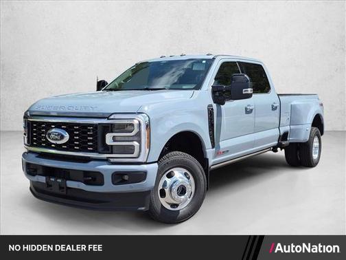 Glacier Gray Metallic Tri-Coat 2026 Ford F-350 Platinum