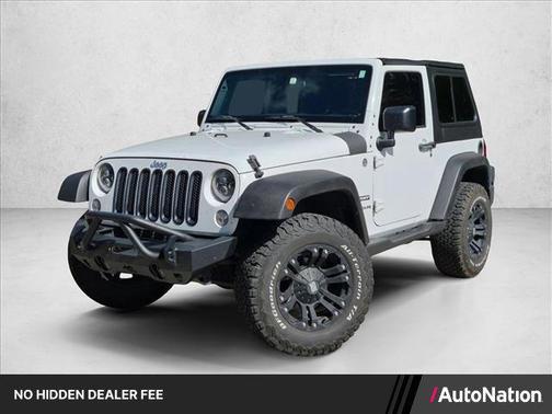 Bright White Clearcoat 2015 Jeep Wrangler Sport