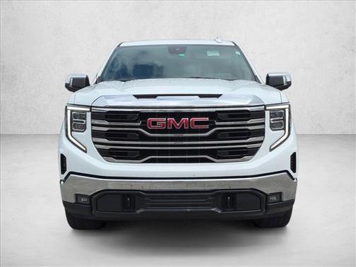 Summit White 2023 GMC Sierra 1500 SLT