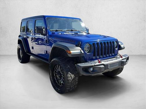 Ocean Blue Metallic Clearcoat 2020 Jeep Wrangler Unlimited Rubicon