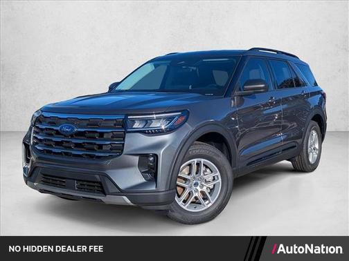 Carbonized Gray Metallic 2026 Ford Explorer Active