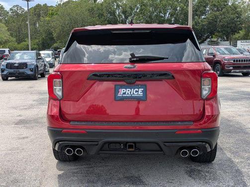 Rapid Red Metallic Tinted Clearcoat 2021 Ford Explorer ST