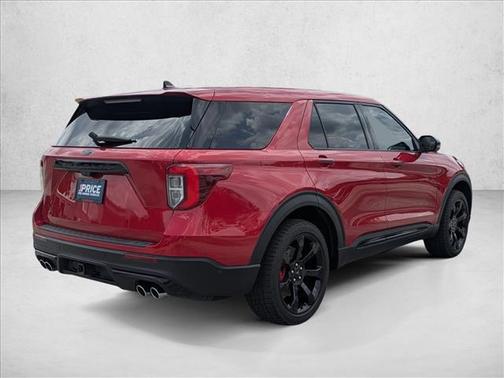 Rapid Red Metallic Tinted Clearcoat 2021 Ford Explorer ST