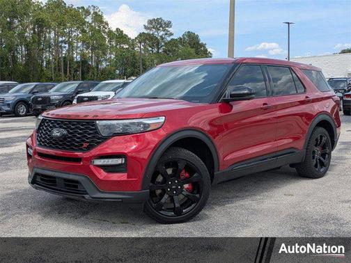 Rapid Red Metallic Tinted Clearcoat 2021 Ford Explorer ST