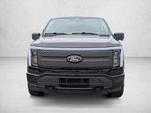 Agate Black Metallic 2025 Ford F-150 Lightning XLT