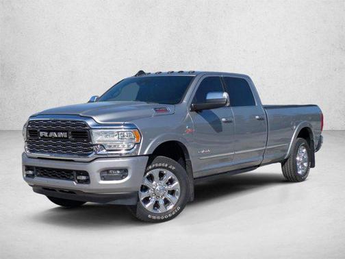 Billet Silver Metallic Clearcoat 2019 RAM 3500 Limited Crew Cab 4x4 8' Box