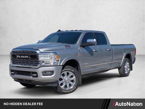Billet Silver Metallic Clearcoat 2019 RAM 3500 Limited Crew Cab 4x4 8' Box