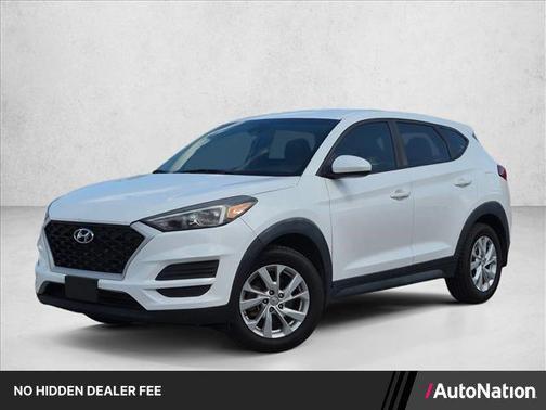 White Pearl 2019 Hyundai TUCSON SE