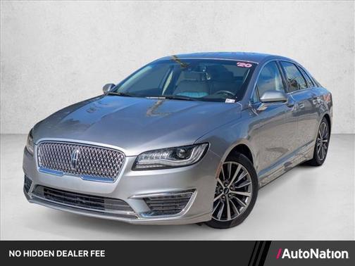 Silver Radiance Metallic 2020 Lincoln MKZ Standard