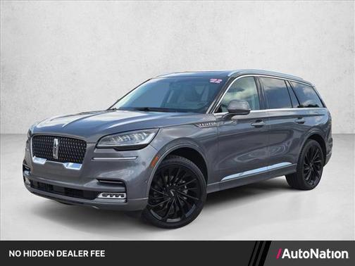Asher Gray Metallic Clearcoat 2022 Lincoln Aviator Reserve AWD