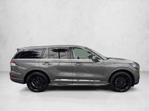 Asher Gray Metallic Clearcoat 2022 Lincoln Aviator Reserve AWD