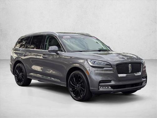 Asher Gray Metallic Clearcoat 2022 Lincoln Aviator Reserve AWD