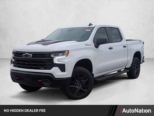 Summit White 2026 Chevrolet Silverado 1500 LT Trail Boss