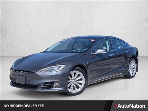 Gray 2018 Tesla Model S 75D