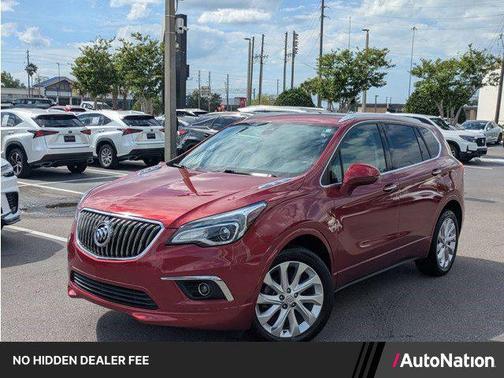 Chili Red Metallic 2017 Buick Envision Premium II