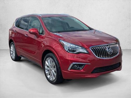 Chili Red Metallic 2017 Buick Envision Premium II