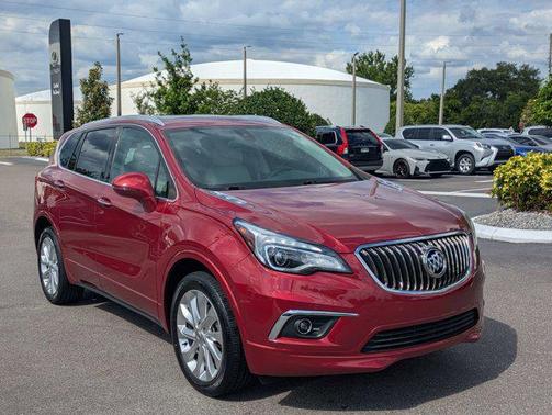Chili Red Metallic 2017 Buick Envision Premium II