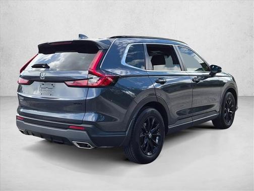 Gray 2025 Honda CR-V Hybrid Sport FWD