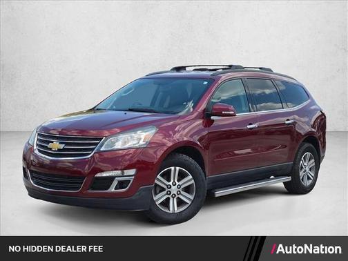 Siren Red Tintcoat 2017 Chevrolet Traverse 1LT