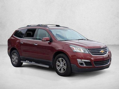 Siren Red Tintcoat 2017 Chevrolet Traverse 1LT