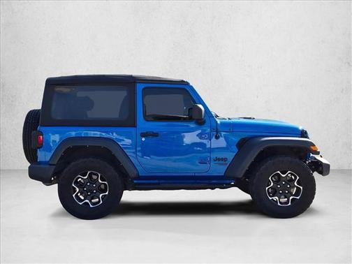 Hydro Blue Pearlcoat 2021 Jeep Wrangler Sport S