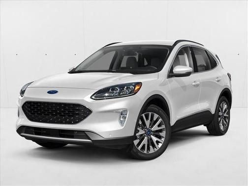 Star White Metallic Tri-Coat 2022 Ford Escape SEL