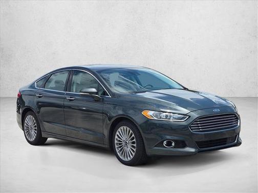 Deep Impact Blue 2016 Ford Fusion Titanium