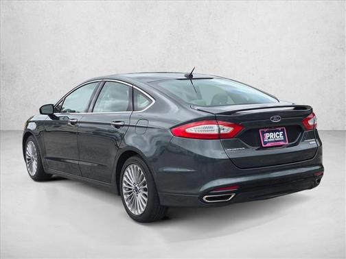 Deep Impact Blue 2016 Ford Fusion Titanium