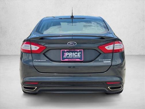 Deep Impact Blue 2016 Ford Fusion Titanium