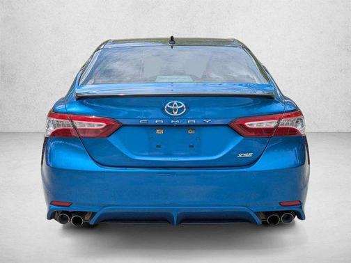 Blue Streak/Midnight Black Metallic 2020 Toyota Camry XSE