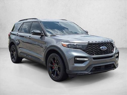 Carbonized Gray Metallic 2023 Ford Explorer ST