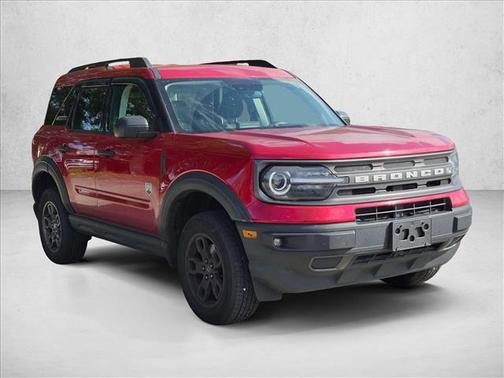 Rapid Red Metallic Tinted Clearcoat 2021 Ford Bronco Sport Big Bend