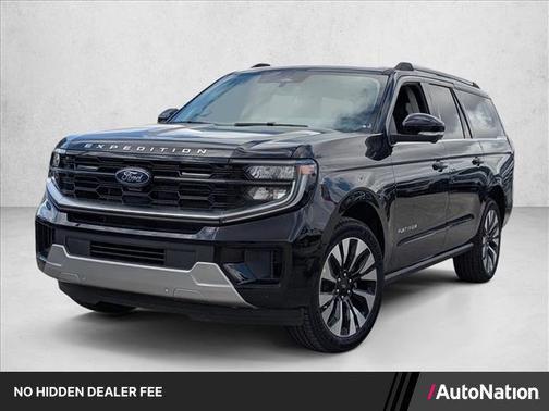 Agate Black Metallic 2026 Ford Expedition Max Platinum